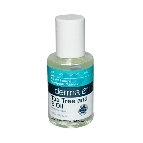 Derma E Tea Tree And E Oil - 1 Fl Oz