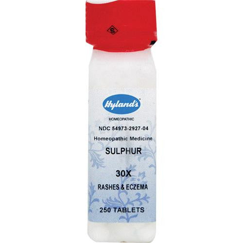 Hylands Homeopathic Sulphur 30x - 250 Tablets