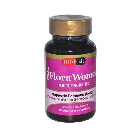 Sedona Labs Iflora Probiotics For Women - 60 Vegetarian Capsules