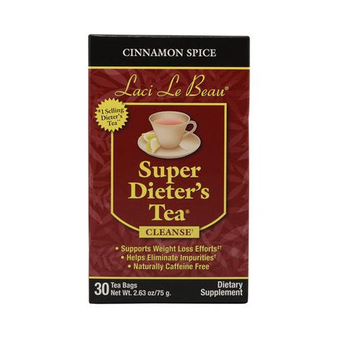 Laci Le Beau Maximum Strength Super Dieter's Tea Cinnamon Spice - 12 Tea Bags