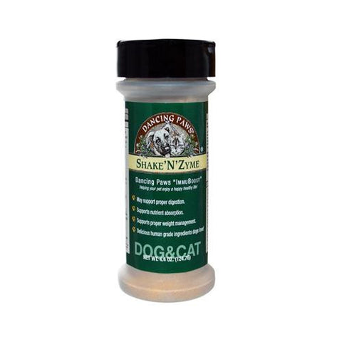 Dancing Paws Shake'n'zyme For Cats And Dogs - 4.4 Oz