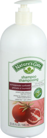 Nature's Gate Shampoo - Pomegranate And Sunflower Hair Defense - 32 Oz