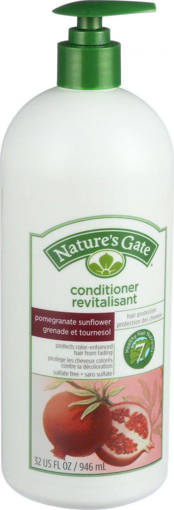 Nature's Gate Conditioner - Pomegranate And Sunflower Hair Defense - 32 Oz