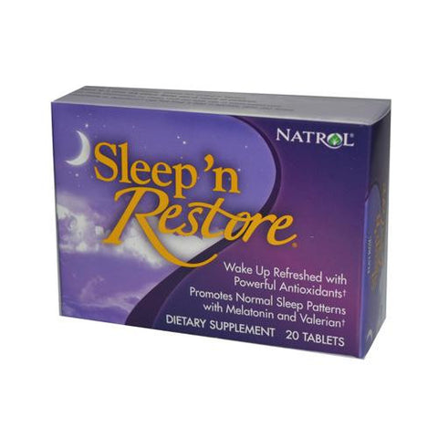 Natrol Sleep 'n Restore - 20 Tablets