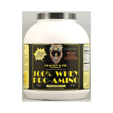 Healthy 'n Fit Nutritionals Whey Pro-amino Vanilla Ice Cream - 5 Lbs