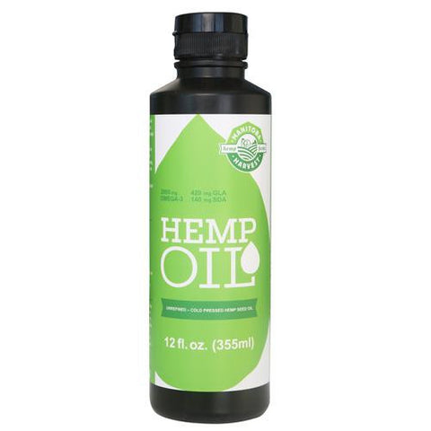 Manitoba Harvest Hemp Seed Oil - 12 Oz