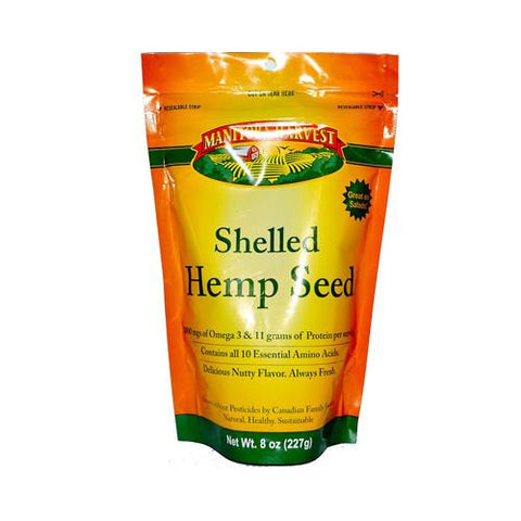 Manitoba Harvest Shelled Hemp Hearts Hemp Seed - Case Of 8 - 8 Oz