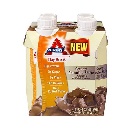 Atkins Day Break Shake - Creamy Chocolate - 4-11 Oz