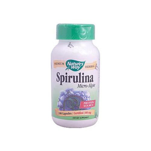 Nature's Way Spirulina Micro-algae - 100 Capsules