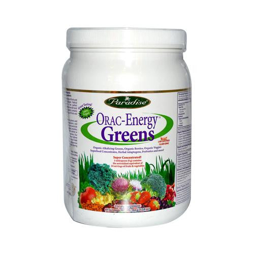 Paradise Herbs Orac Energy Greens - 12.8 Oz