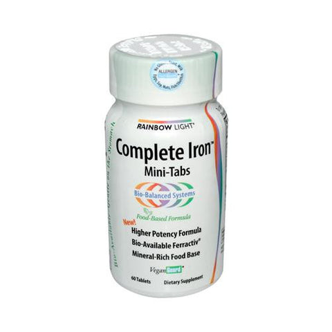 Rainbow Light Complete Iron Mini-tabs - 60 Tablets