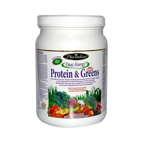 Paradise Herbs Orac Energy Protein Greens - 16 Oz