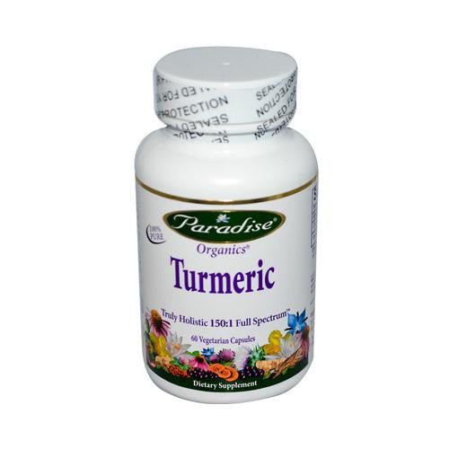 Paradise Herbs Essential Turmeric - 60 Vegetarian Capsules