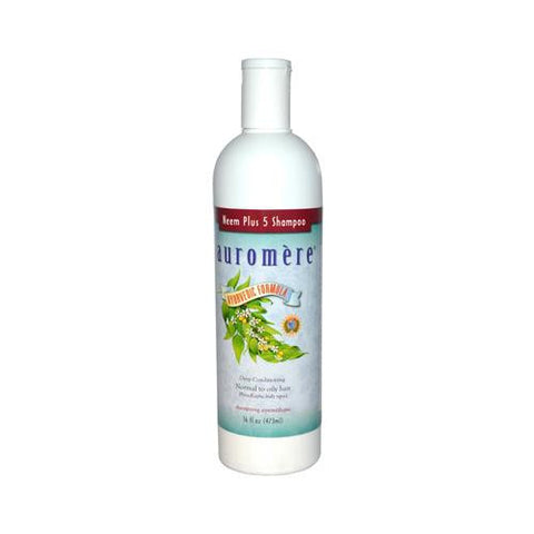 Auromere Ayurvedic Neem Plus 5 Shampoo - 16 Fl Oz