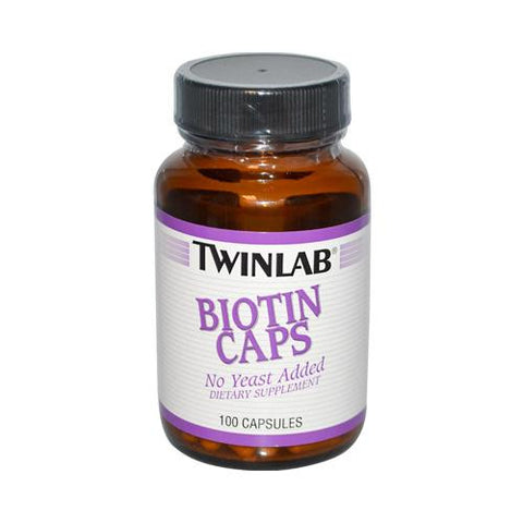 Twinlab Biotin Caps - 600 Mcg - 100 Capsules