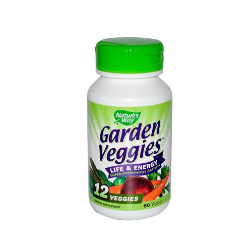 Nature's Way Garden Veggies - 60 Vegetarian Capsules