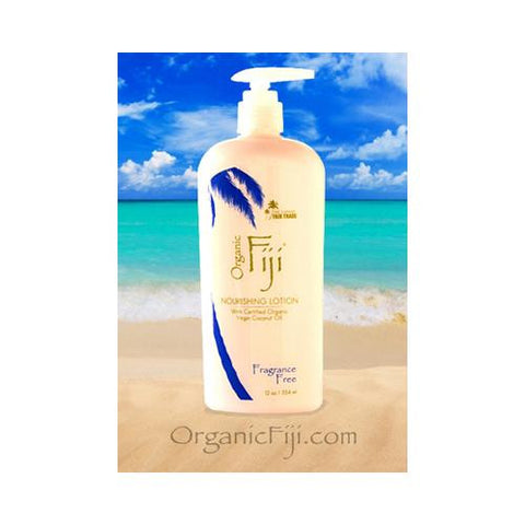 Organic Fiji Nourishing Lotion Fragrance Free - 12 Fl Oz