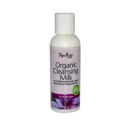 Reviva Labs Organic Cleansing Milk - 4 Fl Oz