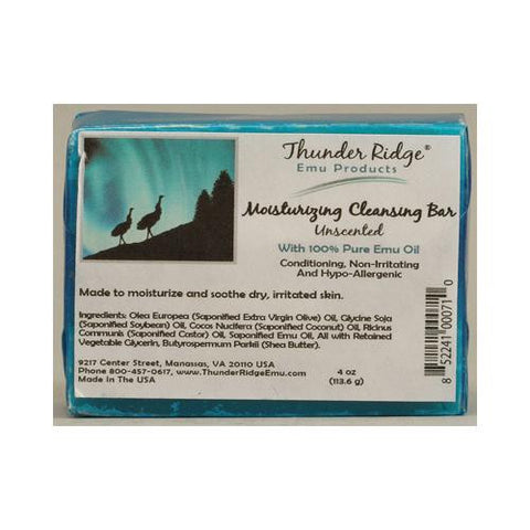 Thunder Ridge Emu Oil Bar Soap Unscented - 4 Oz