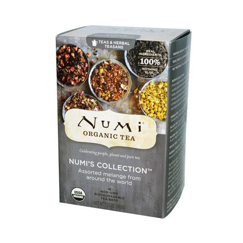 Numi Numi's Collection Assorted Melange - 18 Tea Bags - Case Of 6