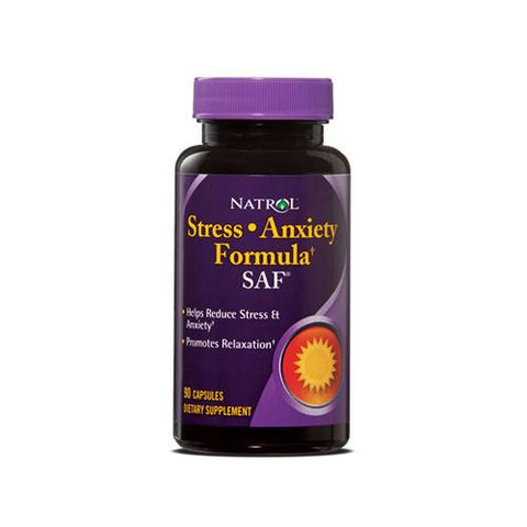 Natrol Saf Stress And Anxiety Formula - 90 Capsules