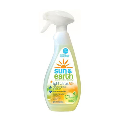 Sun And Earth Glass Cleaner Sprayer - 22 Fl Oz