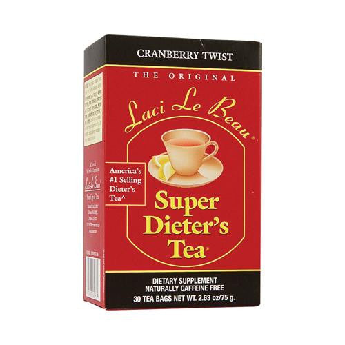 Laci Le Beau Super Dieter's Tea Cranberry Twist - 30 Tea Bags