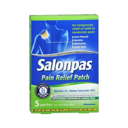 Salonpas Pain Relief Patch - 5 Pack