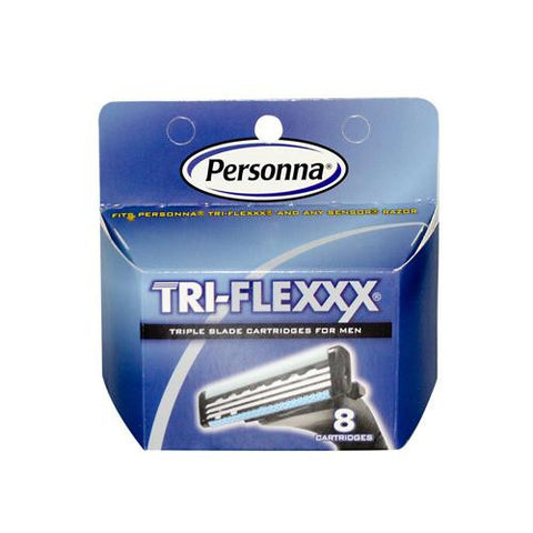 Personna Tri Flex Cartridge - 8 Pack