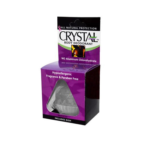 Crystal Rock Body Deodorant - 3 Oz