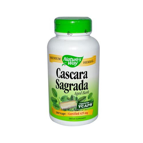 Nature's Way Cascara Sagrada Aged Bark - 180 Vcaps