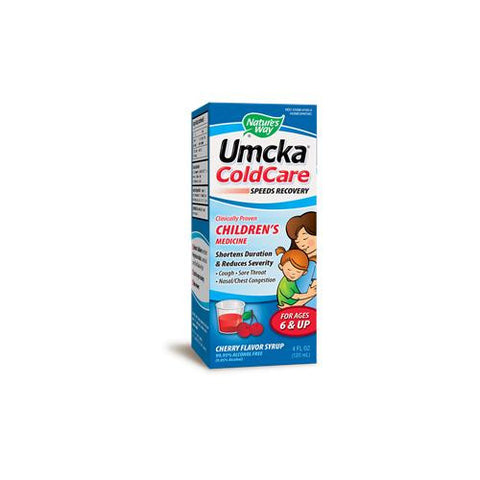 Nature's Way Umcka Children Coldcare Syrup Cherry - 4 Fl Oz