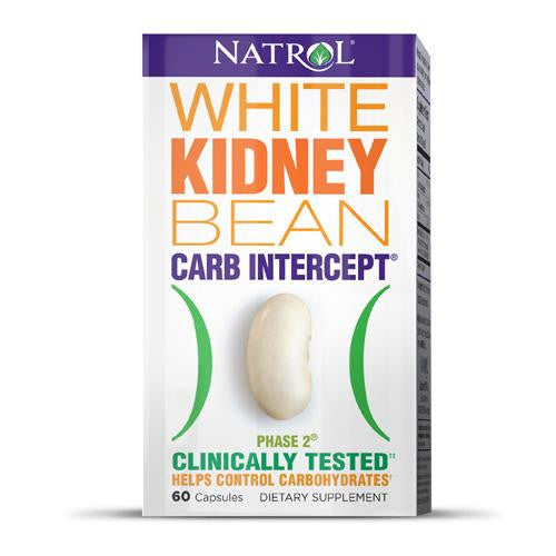 Natrol White Kidney Bean Carb Intercept - 60 Capsules