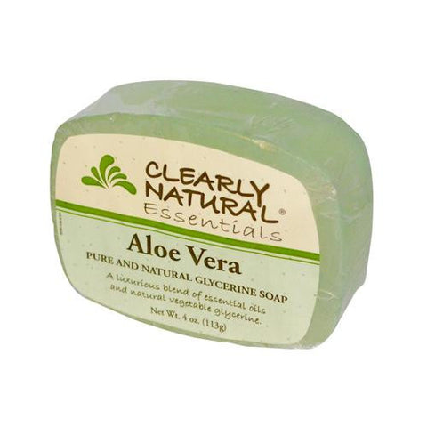 Clearly Natural Glycerine Bar Soap Aloe Vera - 4 Oz