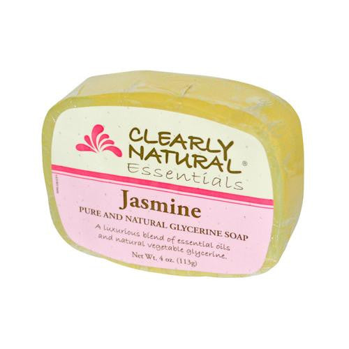 Clearly Natural Glycerine Bar Soap Jasmine - 4 Oz