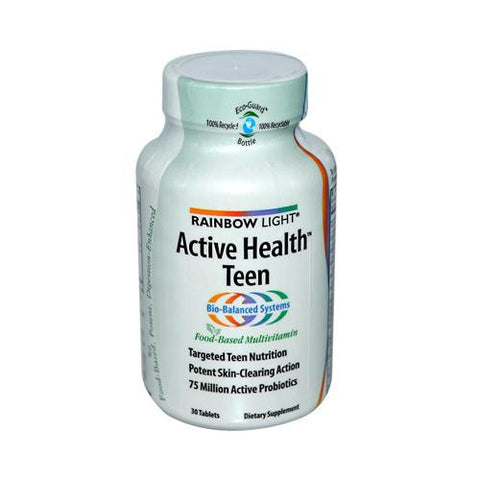 Rainbow Light Active Health Teen Multivitamin - 30 Tablets