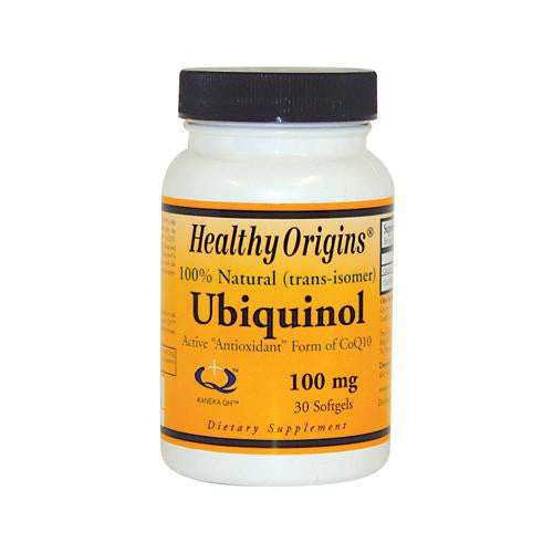 Healthy Origins Ubiquinol Kaneka Qh - 100 Mg - 30 Softgels