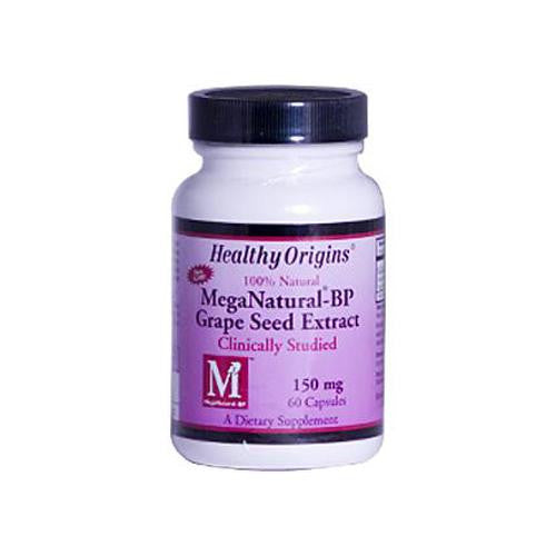 Healthy Origins Mega Natural-bp Grape Seed Extract - 150 Mg - 60 Capsules