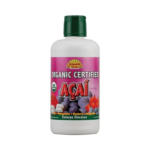 Dynamic Health Organic Certified Acai Berry Juice Blend - 33.8 Fl Oz