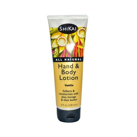 Shikai Hand And Body Lotion Vanilla - 8 Fl Oz