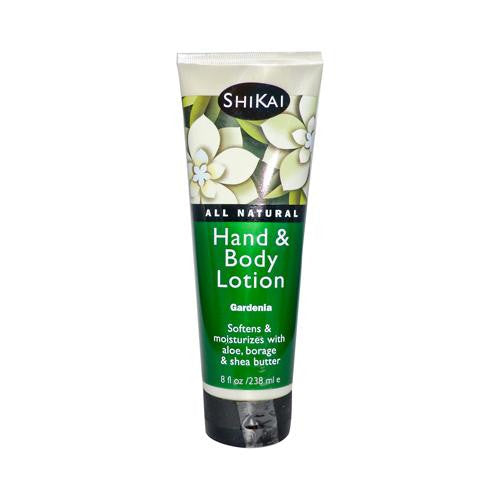 Shikai All Natural Hand And Body Lotion Gardenia - 8 Fl Oz