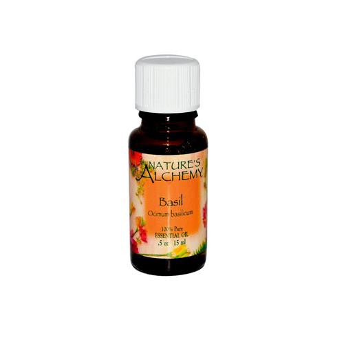 Nature's Alchemy 100% Pure Essential Oil Basil - 0.5 Fl Oz