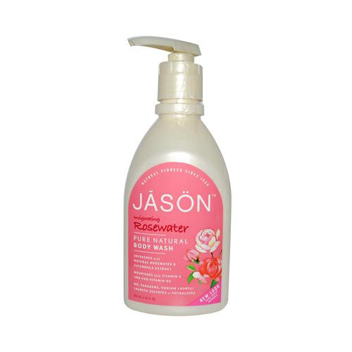 Jason Body Wash Pure Natural Invigorating Rosewater - 30 Fl Oz