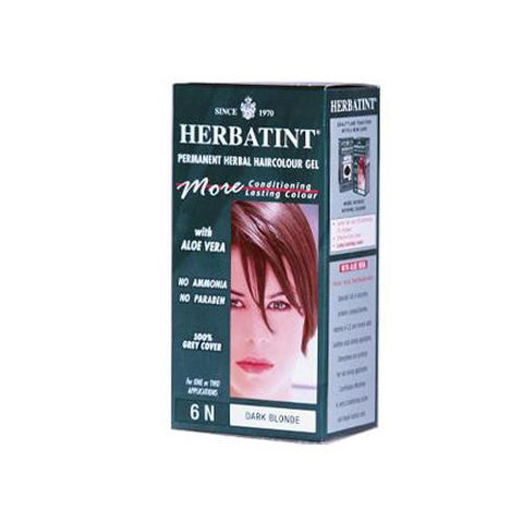 Herbatint Permanent Herbal Haircolour Gel 6n Dark Blonde - 135 Ml