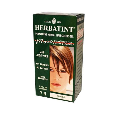 Herbatint Permanent Herbal Haircolour Gel 7n Blonde - 135 Ml