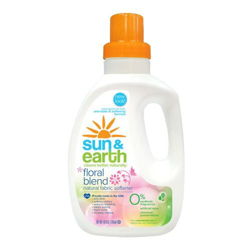 Sun And Earth Fabric Softener - Floral Scent - 40 Oz