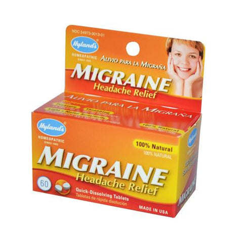 Hyland's Migraine Headache Relief - 60 Tablets