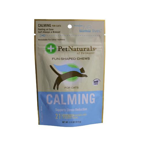 Pet Naturals Of Vermont Calming For Cats Chicken Liver - 21 Soft Chews