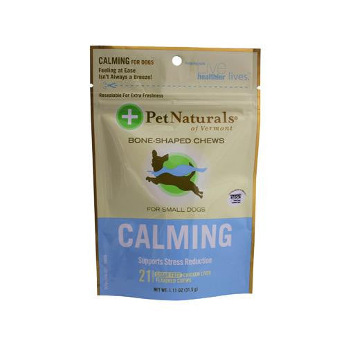 Pet Naturals Of Vermont Calming For Small Dogs Chicken Liver - 21 Soft Chews