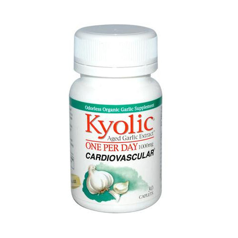 Kyolic Aged Garlic Extract One Per Day Cardiovascular - 1000 Mg - 30 Caplets